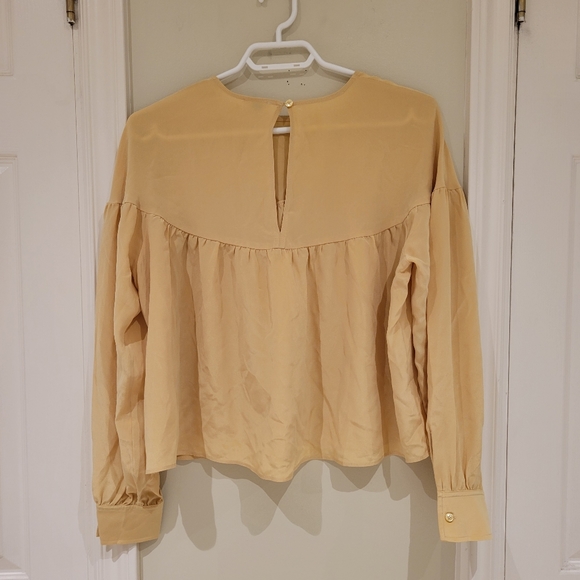 Aritzia Wilfred Elisa Silk flowy blouse XS - Picture 4 of 8